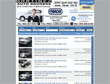 Tablet Screenshot of martinezautobrokers.com